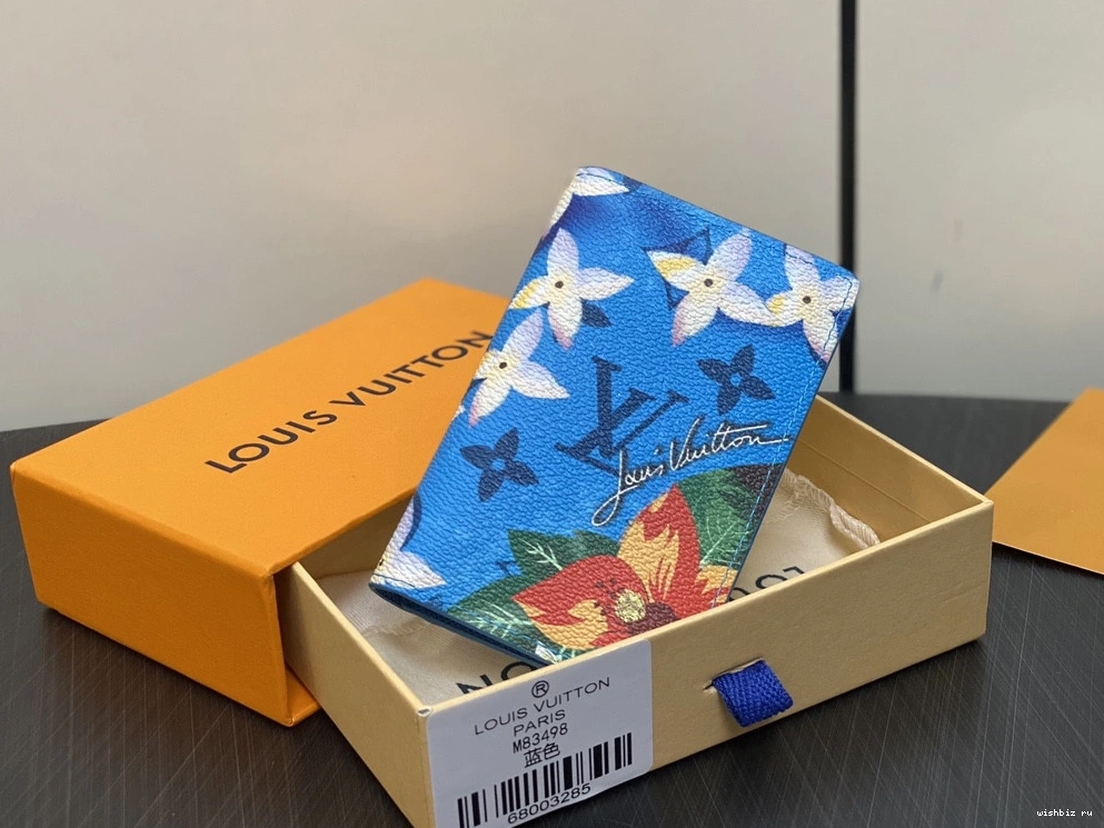 WIS Organizer-7.5*11.1*1 VUITTON Pocket cm LOUIS 0122